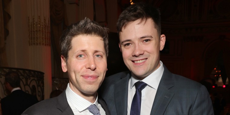 Sam Altman and Oliver Mulherin. 