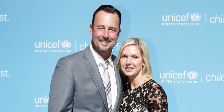 Tim Wakefield and Stacy Wakefield in Boston