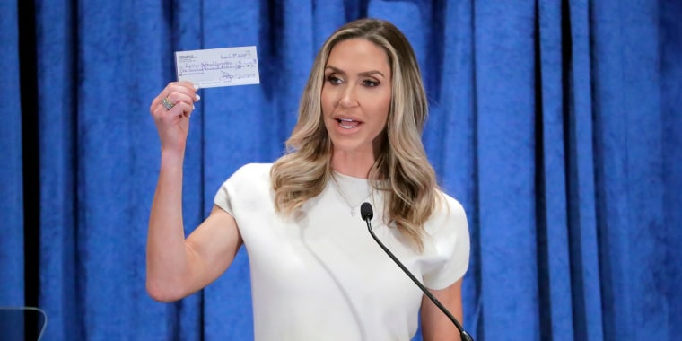 Lara Trump, the newly-elected co-chair of the Republican National Committee