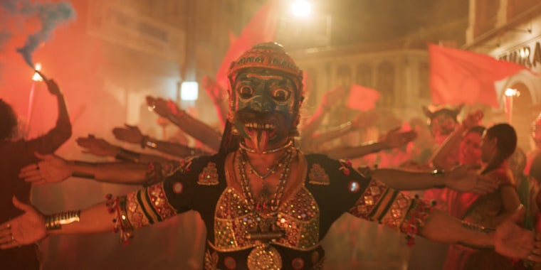 A scene from "Monkey Man."