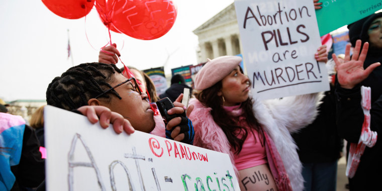 Abortion Rights Demonstrations At Supreme Court