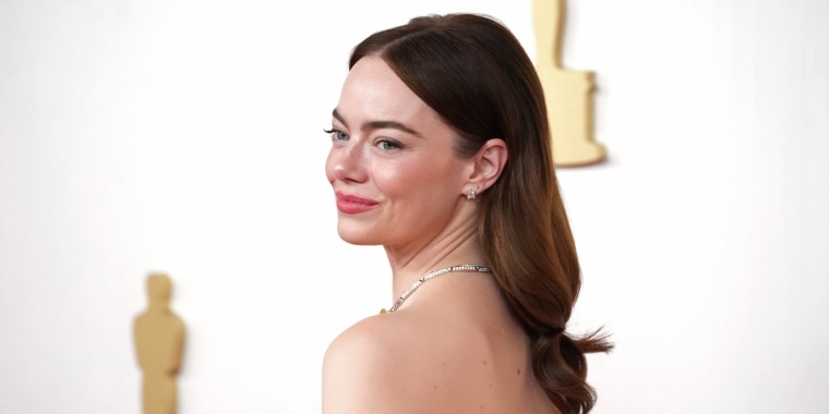 Emma Stone at the Academy Awards in Hollywood, Calif.