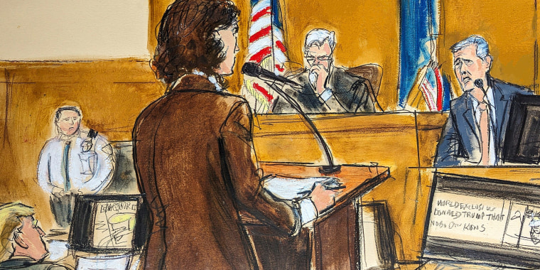 Image: law legal court sketch michael cohen doanld trump