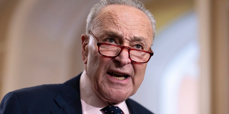 Schumer is planning to take another vote Thursday on border security and immigration legislation that Republicans blocked in February. 