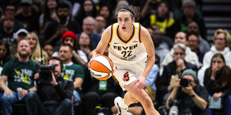 Image: Caitlin Clark #22 of the Indiana Fever 