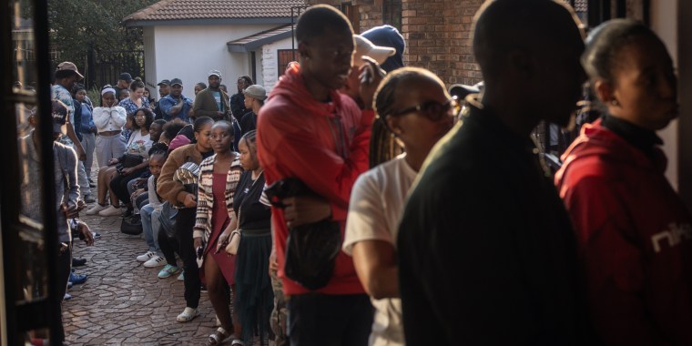Image: South Africans Go To The Polls In National Election