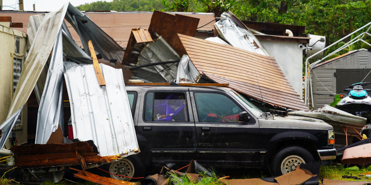 On August 13, Ernesto advanced through the Caribbean toward Puerto Rico, where officials shut down schools and sent workers home as forecasters warned of a possible hurricane.