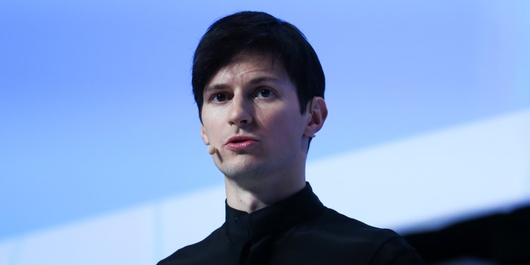 Telegram Chief Executive Officer Pavel Durov