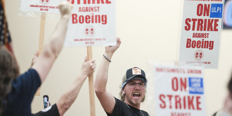 Boeing workers in the Seattle region overwhelmingly voted to strike.