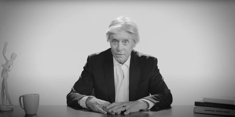 Michael Douglas deep fake. 