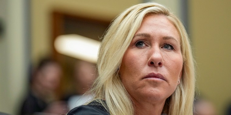 Marjorie Taylor Greene.