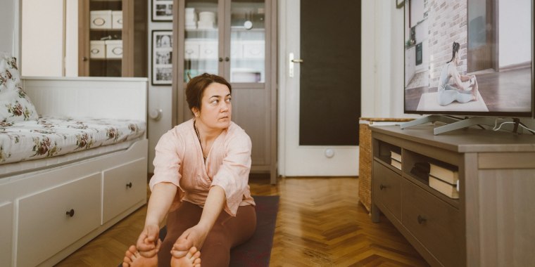 Yoga home workout