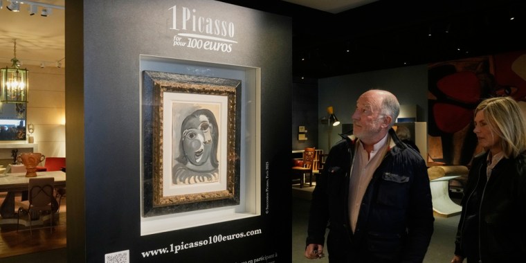 Sortean cuadro de Picasso por €100 para investigar el alzhéimer