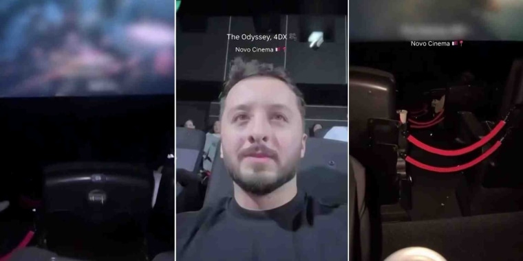 Así se vive 'La Odisea' con asientos que se mueven en 4DX