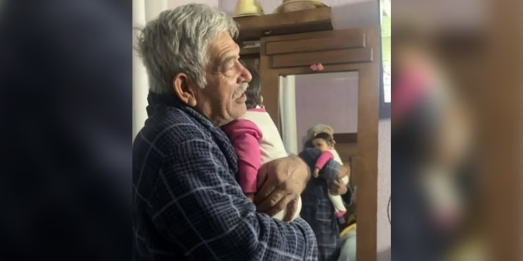 Video viral: Abuelo explica a su nieta la importancia del bautizo