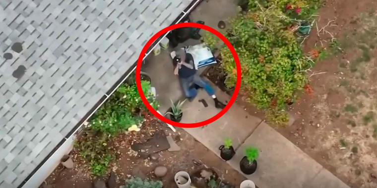 Equipo SWAT arresta a hombre que disparó a dron de la policía