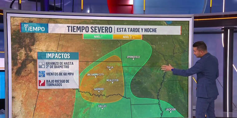 Advierten sobre tormentas, granizo y vientos en Medio Oeste