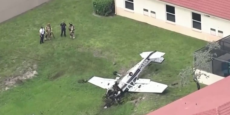 Una avioneta se estrella cerca de un hospital en Florida