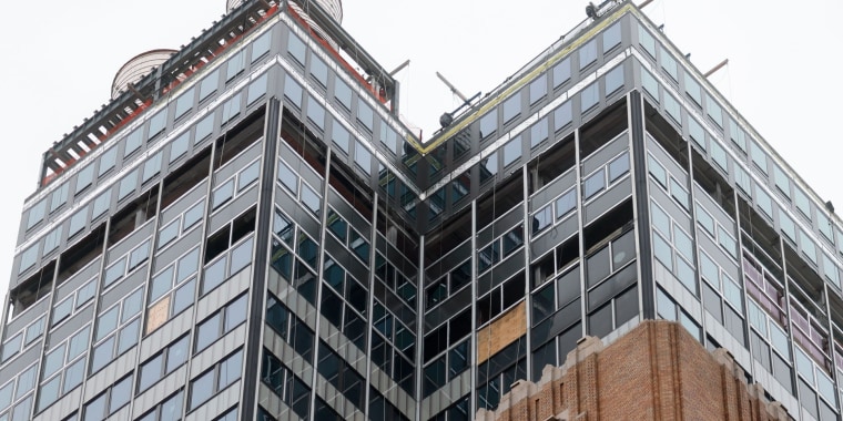 Estabilizan el edificio de Nueva York que estaba a punto de colapsar