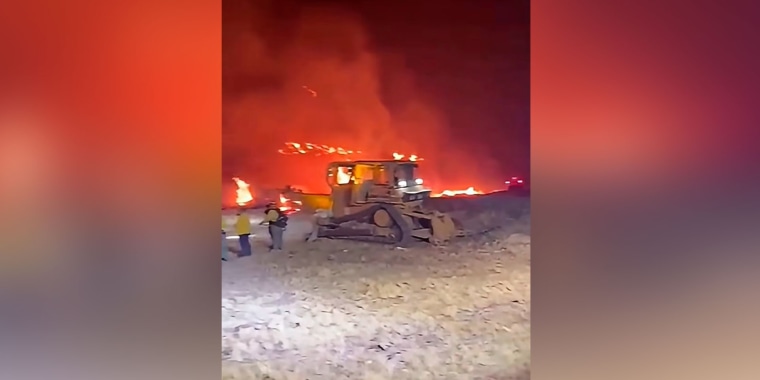 Más de 300 bomberos combaten incendio forestal en Nevada