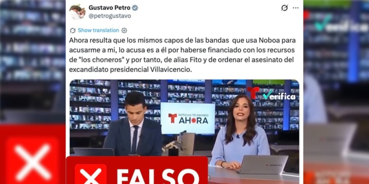 Colombia reacciona al video que simula ser de Noticias Telemundo