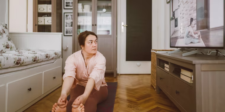 Yoga home workout