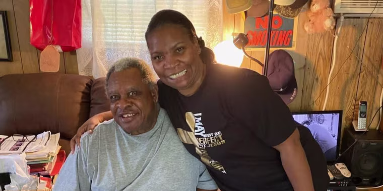 Johnny Hamilton and his daughter Lysonja Hamilton