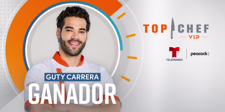 Guty Carrera ganador de Top Chef VIP 5