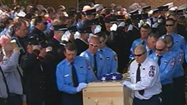 Funeral for Rangers baseball fan