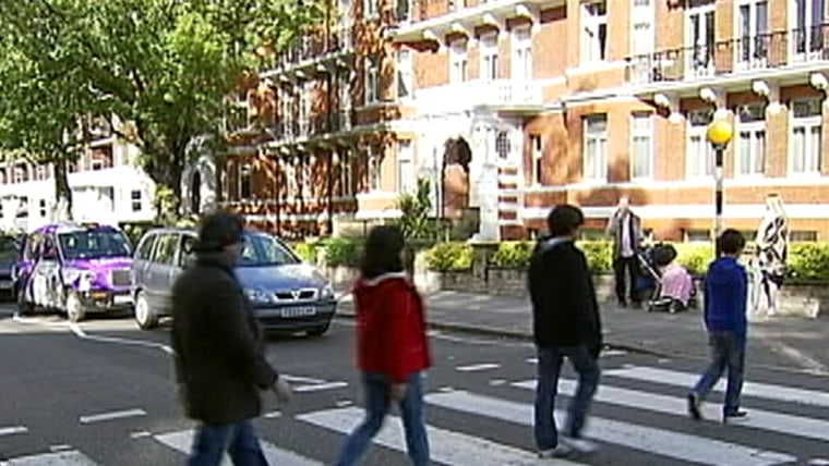 The Abbey Road Crossing - Has it Moved? - Beatles in London