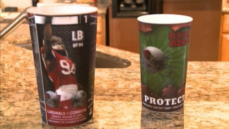 Holding dad's beer a crime?