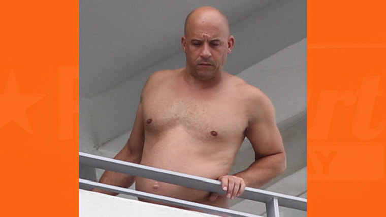 Vin Diesel Rebuffs Critics After Dad Bod Photos Emerge Of Him