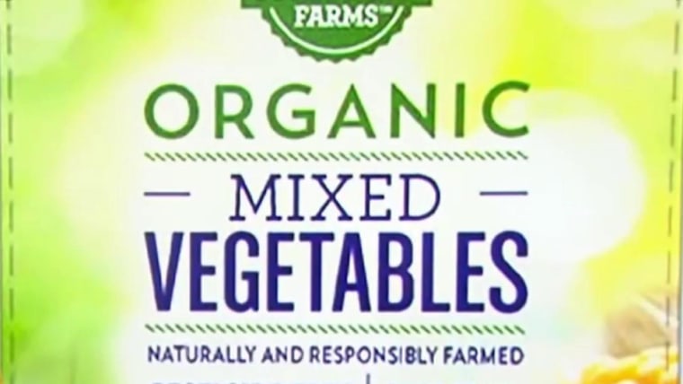 Frozen vegetable recall is biggest in years