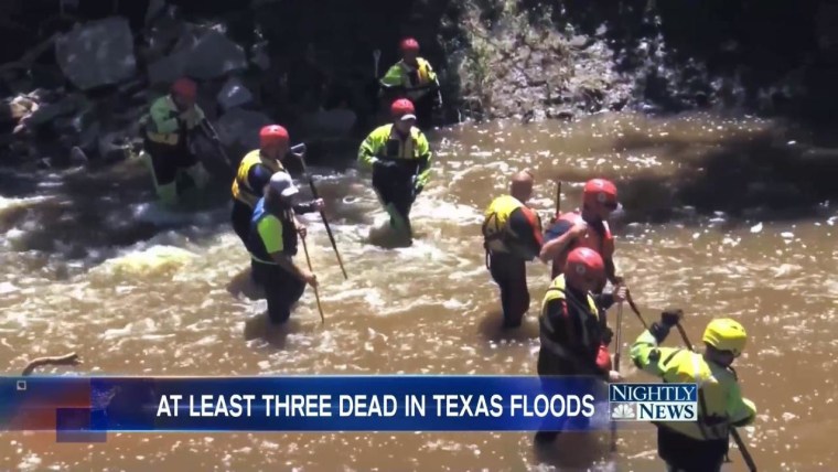 Texas Floods Turn Deadly Prompting Swift Water Rescues