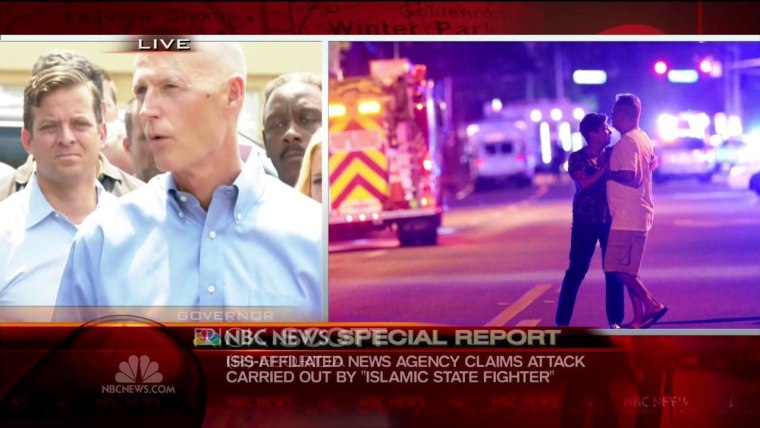 Gov. Rick Scott: 'My Heart Goes Out to Every Family Member'