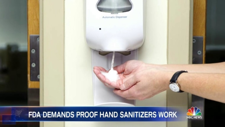 FDA Calls for Review of Safety, Effectiveness of Hand Sanitizers