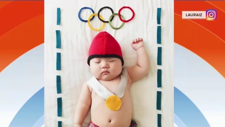 Sleeping baby is a rock star in her mom's funny photos