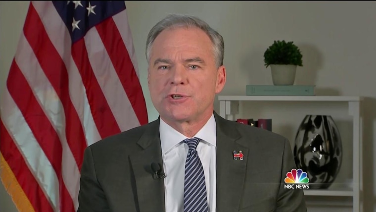 Kaine: 'I Would Want to Serve' in Lame Duck Senate
