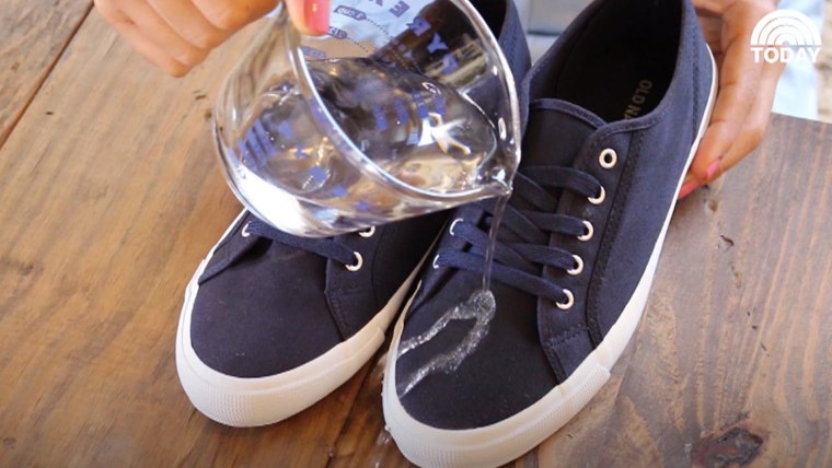 How to waterproof your shoes: Grab a hair dryer!