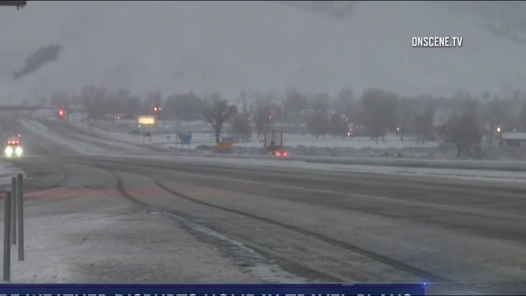 Street Conditions Near Me Winter Storms Across Nation, Slowing Holiday Travel For Millions