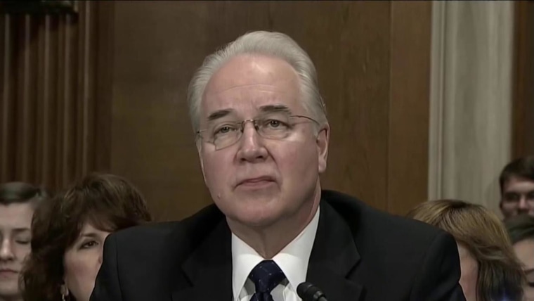 Tom Price Confirmed As Donald Trump's Health And Human Services Secretary