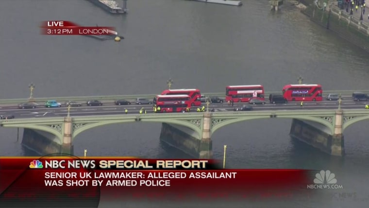 Shooting Reported Near Britain's Houses of Parliament