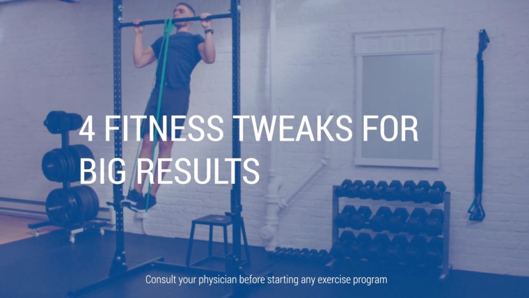 4 Small Ways to Adjust Your Exercise Routine