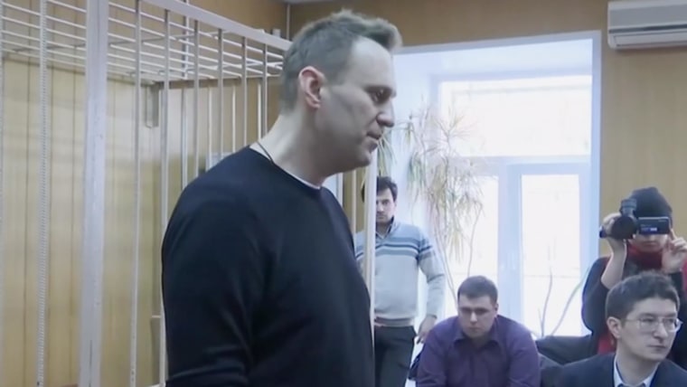Pemimpin oposisi Rusia dipenjara setelah protes