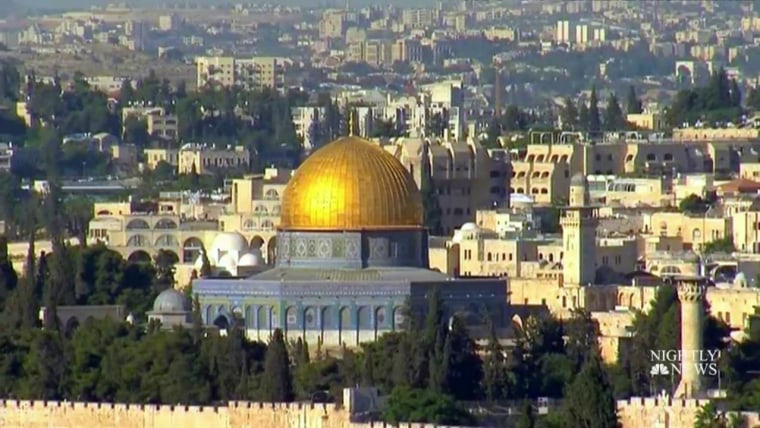 As Pres. Trump Pushes for Israeli-Palestinian Peace, Jerusalem a Symbol
