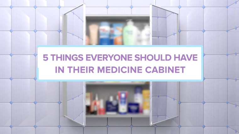 How to Stock Your Medicine Cabinet According to Experts 2020