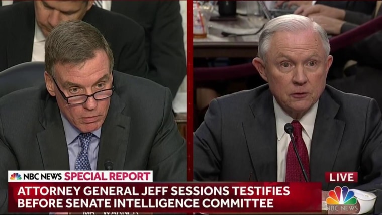 Sessions Declines to Answer Question About Pardons for Players in Russia Investigation