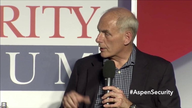 Secretary of Homeland Security John Kelly Jokes About Screening President Trump's Phone Call