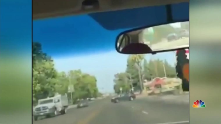 IRL Twitch streamer shocked as high-speed car crash happens right