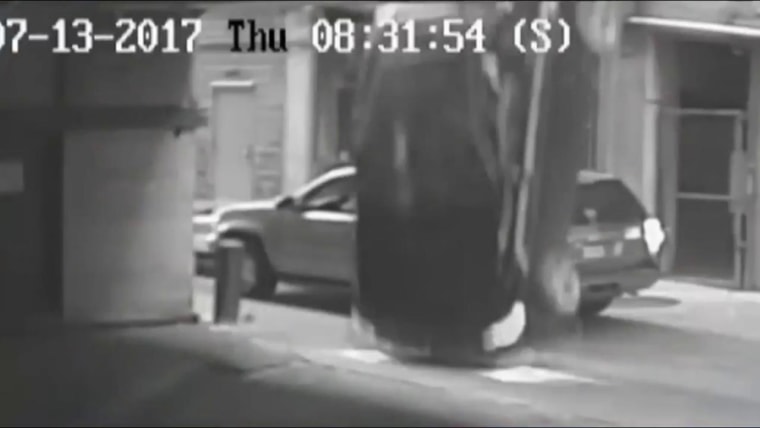 Parking Garage Plunge: Car Falls Seven Stories